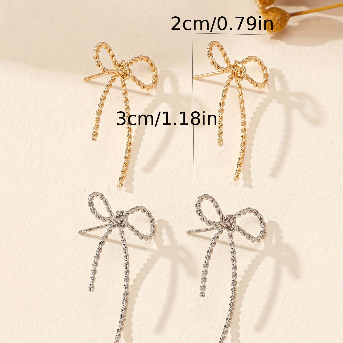 Chic Bowknot Women's Earrings